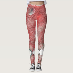 Leggings Sedimento Escarlata