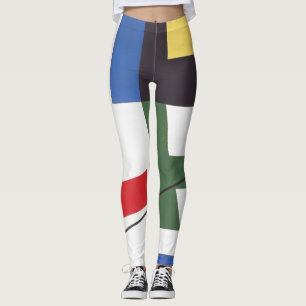 Leggings Seis espacios con cruces   Sophie Taeuber-Arp