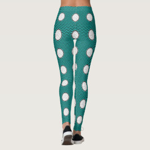 Leggings Selección del voleibol polainas de un Chevron del