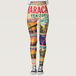 Leggings Sello de Venezuela Maracaibo Estado Zulia Tropical