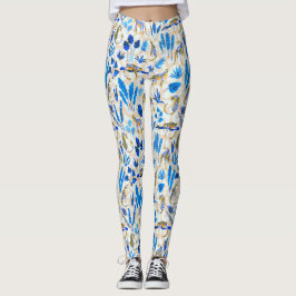 Leggings Selva de leopardo tropical