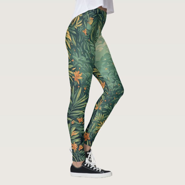 Leggings selva tropical (Derecha)