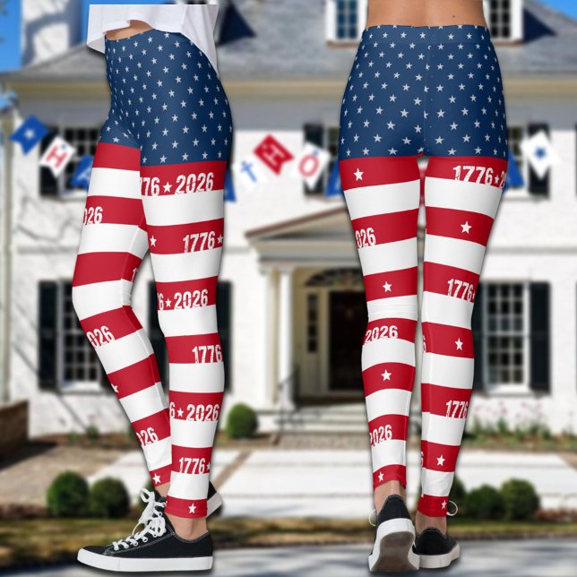 Leggings Semiquincentenario América 250 1776 2026 (Subido por el creador)