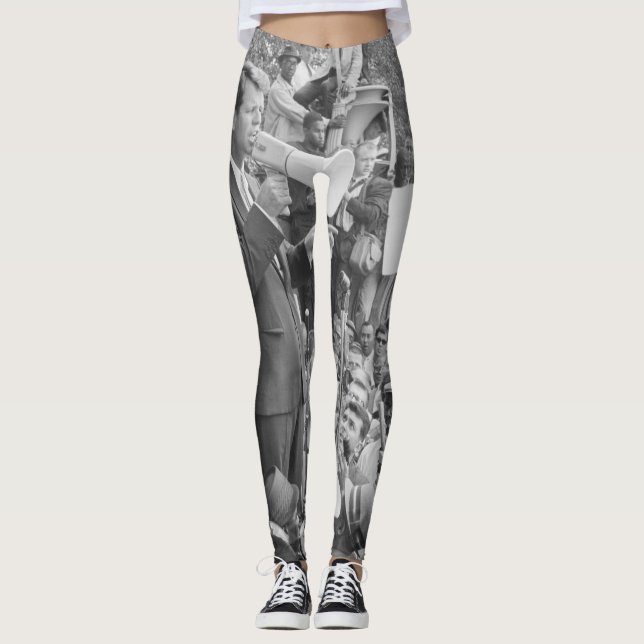 Leggings Senador Robert Kennedy haciendo campaña para Presi (Anverso)