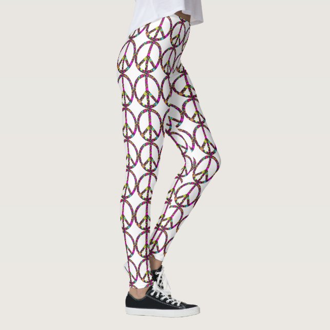 LEGGINGS SEÑAL DE PAZ DE FLORAL GROOVY (Derecha)