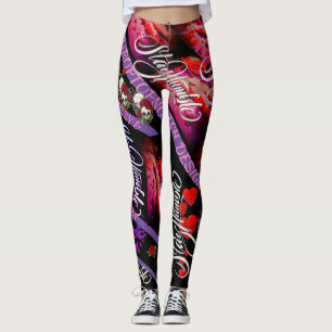 Leggings señas de reina elegantes y elegantes