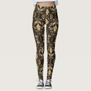 Leggings Sencillas piernas elegantes y negras