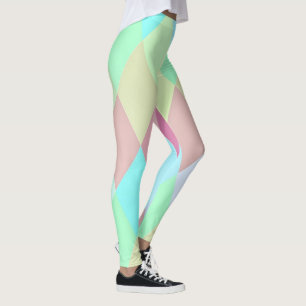 Leggings Sencillo Harlequin Pastel Piernas