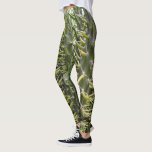 Leggings "Sentineles verdes: La rapaz Majestad de Cactus