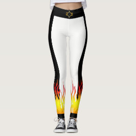 Leggings Sentir La Llama De Burn El Estreno Aeróbico