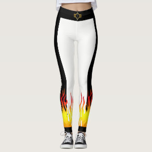 Leggings Sentir La Llama De Burn El Estreno Aeróbico