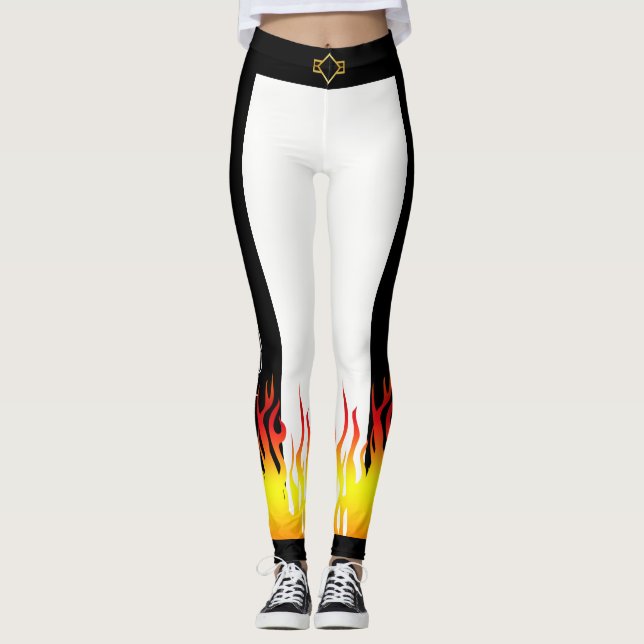 Leggings Sentir La Llama De Burn El Estreno Aeróbico (Anverso)