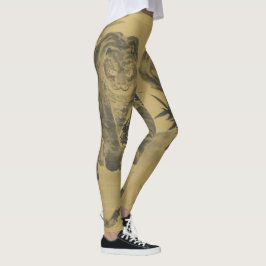 Leggings Sepia Tiger y Bambú