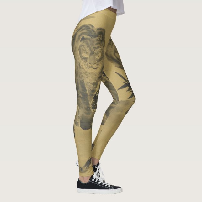 Leggings Sepia Tiger y Bambú (Derecha)