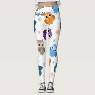 Leggings Ser búhos imparables