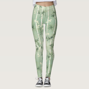 Leggings Serena Flor de Bambú Asiática  (2)