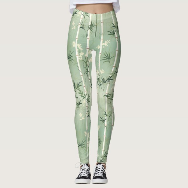 Leggings Serena Flor de Bambú Asiática  (2) (Anverso)