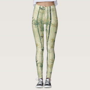 Leggings Serena Flor de Bambú Asiática  (3)