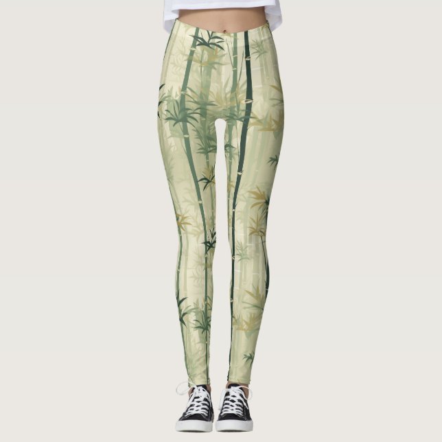 Leggings Serena Flor de Bambú Asiática  (3) (Anverso)