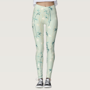 Leggings Serena Flor de Bambú Asiática  (8)