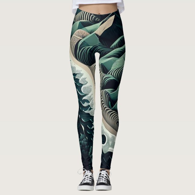 Leggings Serene Shores (Anverso)