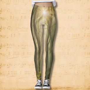 Leggings Serenidad estacional: Encontrando paz en el Equino
