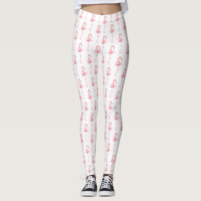 Leggings Serie Flamingo Tierno Diseño 2 (Anverso)