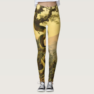 Leggings Serpentine Grove Leggings: Elegancia de la natural