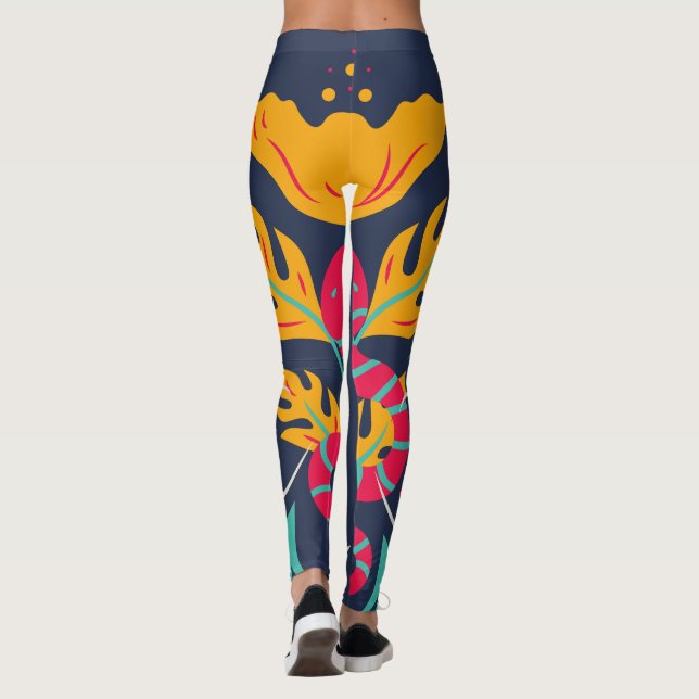 Leggings Serpiente en el bosque (Reverso)
