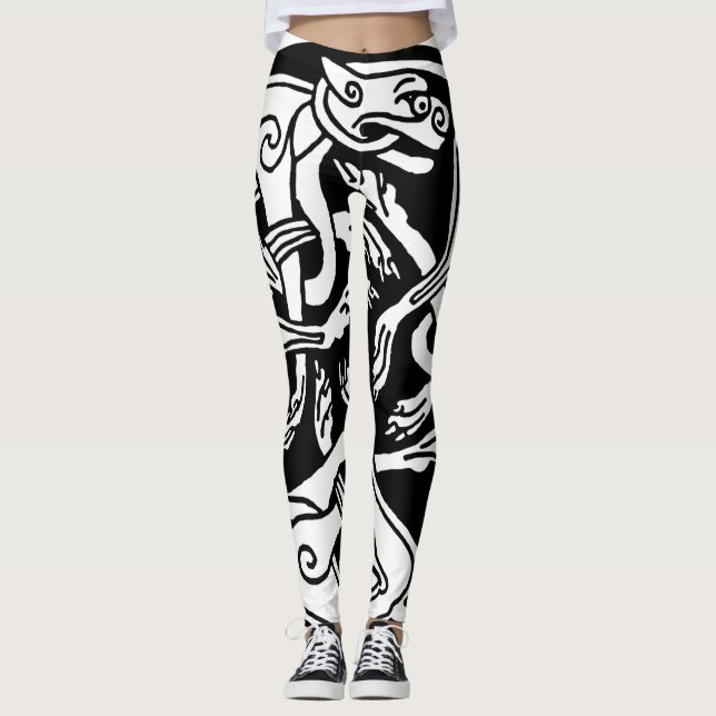 Leggings Serpientes celtas de Irlanda (Anverso)
