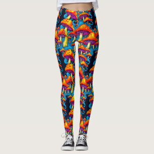 Leggings Setas psicodélicas retro trippy