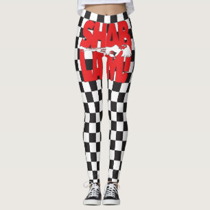 Leggings ¡SHABLAM! con los cuadrados de la bandera de la r