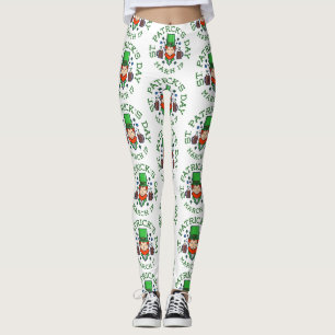 Leggings shamrock leprechaun