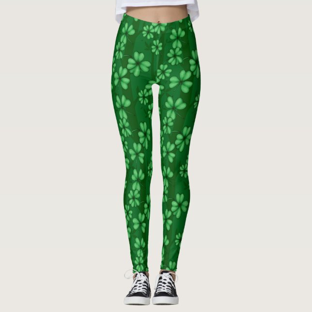 Leggings Shamrock oscuro (Anverso)