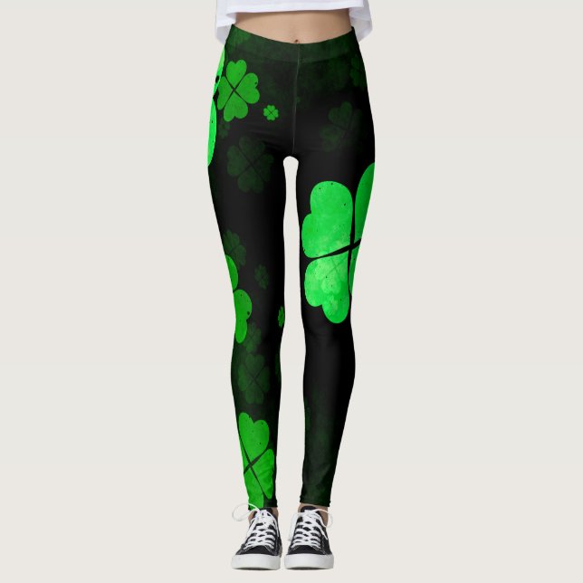 Leggings Shamrock St. Patrick (Anverso)