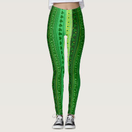 Leggings Shamrock, trébol del día de San Patricio, patrón d