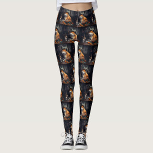 Leggings Shiba Inu Calabazas Halloween Da Miedo