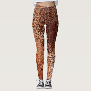 Leggings Shimmer de cobre