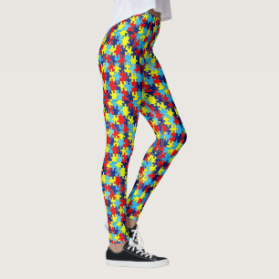Leggings Shirley Taylor rompe el rompecabezas de la concien