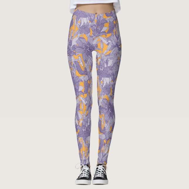 Leggings sidra lily violet (Anverso)
