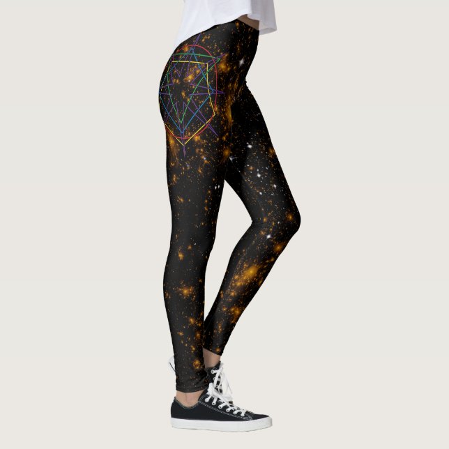 Leggings Sigilo de Geometría Sagrada (Derecha)