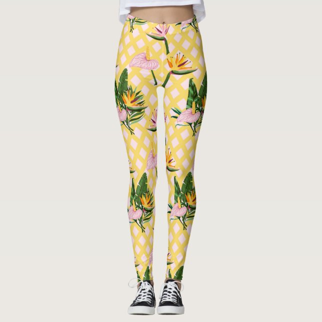 Leggings Significados de las flores (Anverso)