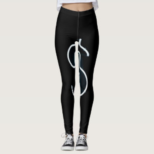 Leggings Signo de dólar neón