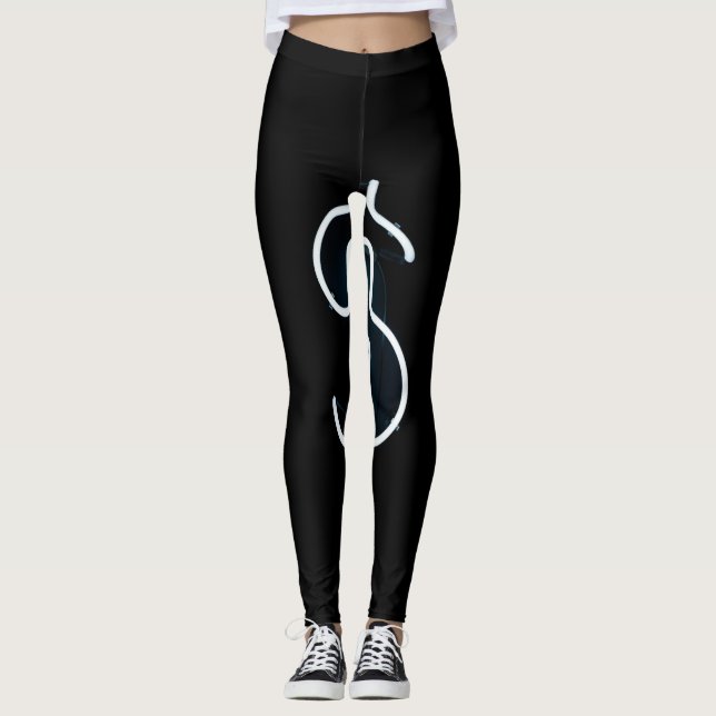 Leggings Signo de dólar neón (Anverso)