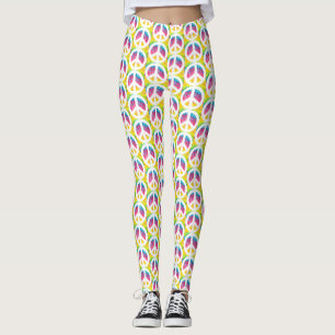 Leggings Signo de paz hippy