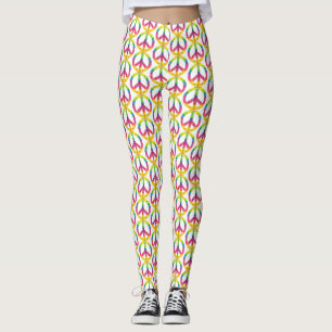 Leggings Signo de paz hippy