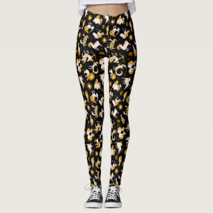 Leggings Signos del Zodiaco Símbolos Esotéricos Cósmicos Ne