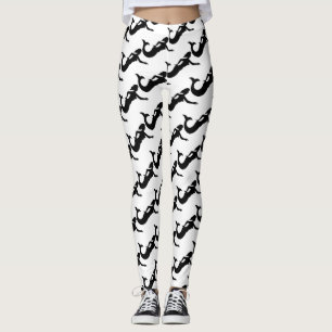 Leggings Silhouette de sirena Thunder_Cove