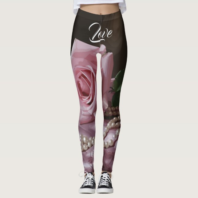 Leggings Silken Rosa (Anverso)