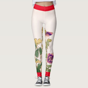 LEGGINGS SILLAS DE MANIPULACIÓN DE IMPRESIÓN JAPONESA